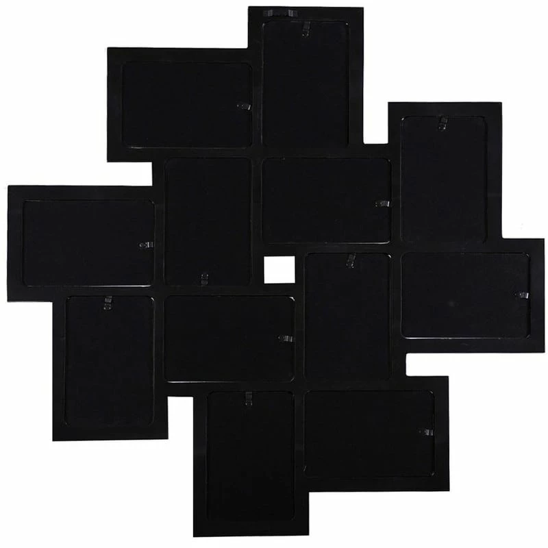 Discount ๐ Adeco 12 Opening 4 X 6" Black Collage Wall Picture Frame ๐ 9 Discount ๐ Adeco 12 Opening 4 X 6" Black Collage Wall Picture Frame ๐ - Image 7