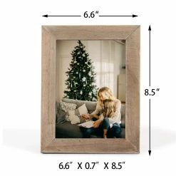 Deals โค๏ธ Adeco Set Of 3 5x7 Wooden Photo Frames ๐ 11 Deals โค๏ธ Adeco Set Of 3 5x7 Wooden Photo Frames ๐ -Adeco Shop 5x7 Picture Frames Set2C Set of 3 Wooden Picture Frames Photo Display for Tabletop Wall Mount with Hanging Hardware and Stand 1