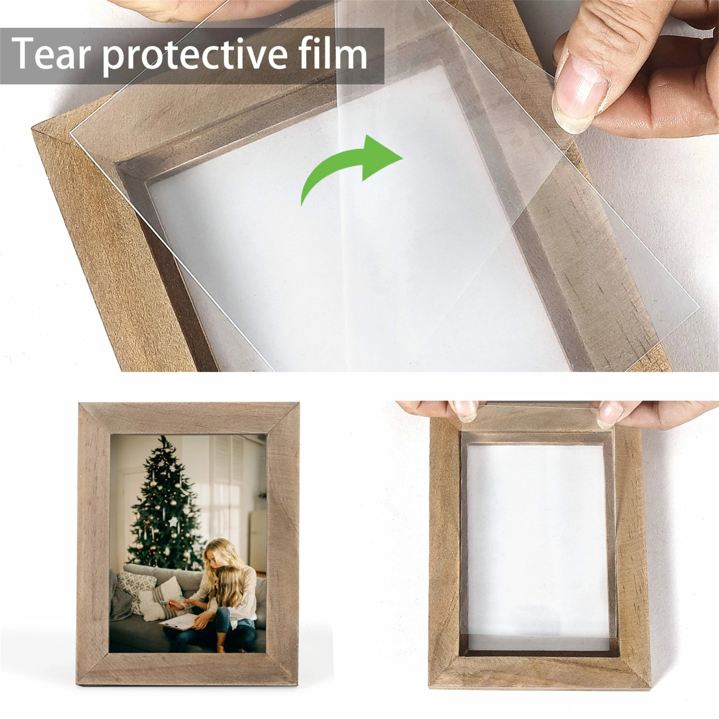 Deals โค๏ธ Adeco Set Of 3 5x7 Wooden Photo Frames ๐ 6 Deals โค๏ธ Adeco Set Of 3 5x7 Wooden Photo Frames ๐ - Image 4