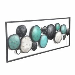 Brand new ⭐ ADECO Abstract Pattern Rectangle Frame Accents Wall Decor Set Of 2 - Medium 😀 -Adeco Shop ADECO Abstract Float Pattern Rectangle Frame Mirror Accents Wall Decor 12