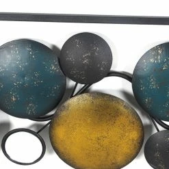 Brand new ⭐ ADECO Abstract Pattern Rectangle Frame Accents Wall Decor Set Of 2 - Medium 😀 -Adeco Shop ADECO Abstract Float Pattern Rectangle Frame Mirror Accents Wall Decor 5