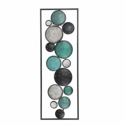 Brand new ⭐ ADECO Abstract Pattern Rectangle Frame Accents Wall Decor Set Of 2 - Medium 😀 -Adeco Shop ADECO Abstract Float Pattern Rectangle Frame Mirror Accents Wall Decor 7