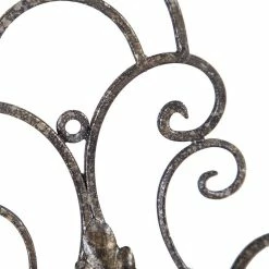 Best Pirce 🎁 ADECO Art Rustic Cross Home Decor 3D Black Scrolled Metal Wall Sticker 💯 -Adeco Shop ADECO Art Rustic Cross Home Decor 3D Black Scrolled Metal Wall Sticker 5