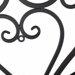 Deals 🛒 Adeco Black Scrolled Flower Metal Wall Decor Art Oblong Living Room - 13.25" (L) X 1" (W) X 28.5" (H). 😉 19 Deals 🛒 Adeco Black Scrolled Flower Metal Wall Decor Art Oblong Living Room - 13.25" (L) X 1" (W) X 28.5" (H). 😉 -Adeco Shop ADECO Black Scrolled Flower Metal Wall Decor Art Oblong Living Room 8