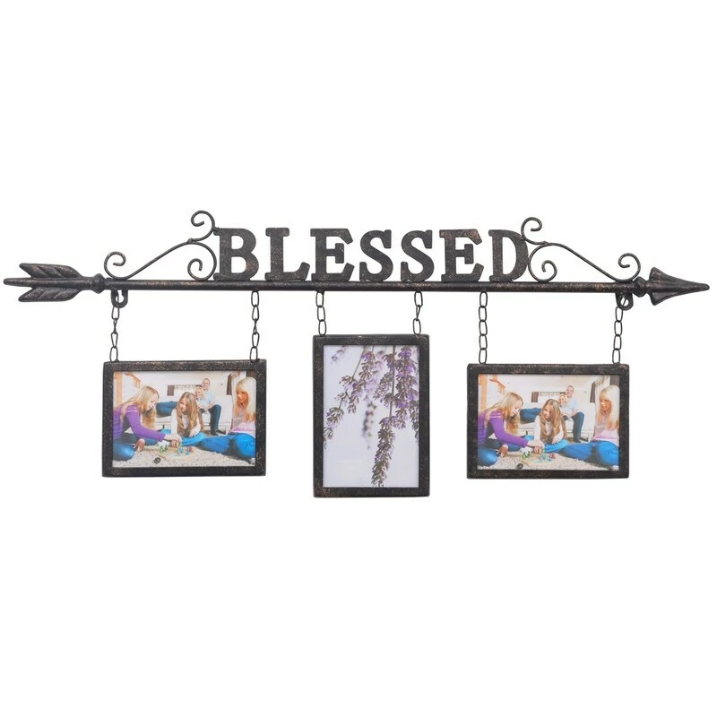 Discount 👏 ADECO Blessed Anchor Picture Photo Frame Wall Hanging Collage Decor ❤️ 4 Discount 👏 ADECO Blessed Anchor Picture Photo Frame Wall Hanging Collage Decor ❤️ - Image 2