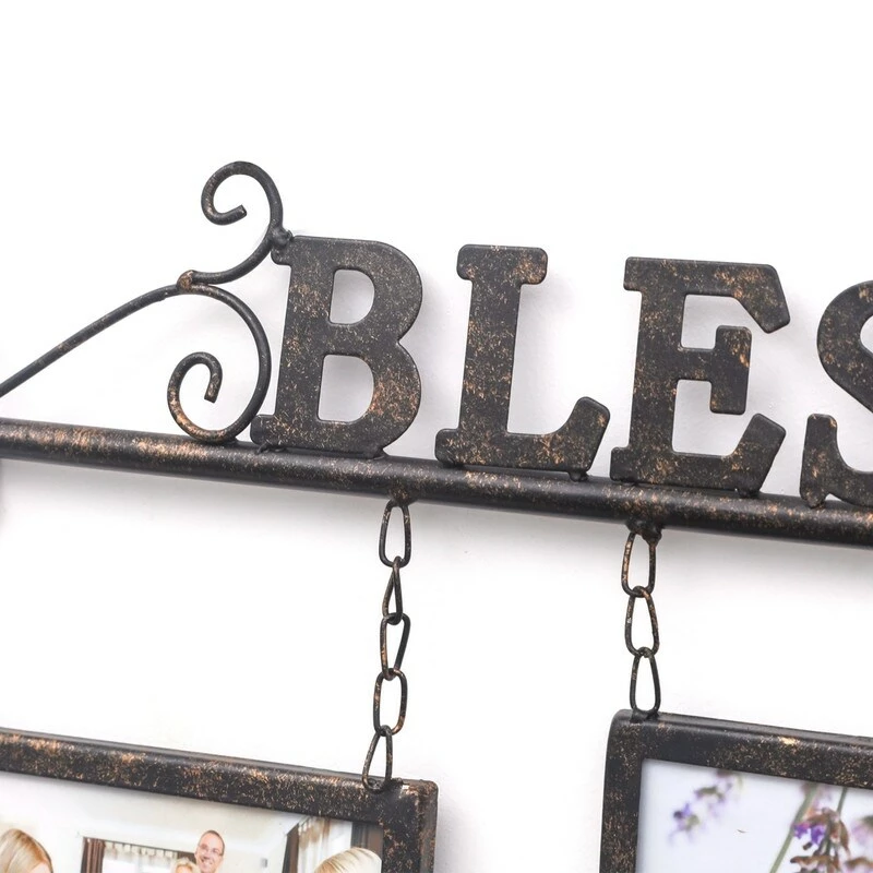 Discount 👏 ADECO Blessed Anchor Picture Photo Frame Wall Hanging Collage Decor ❤️ 8 Discount 👏 ADECO Blessed Anchor Picture Photo Frame Wall Hanging Collage Decor ❤️ - Image 6
