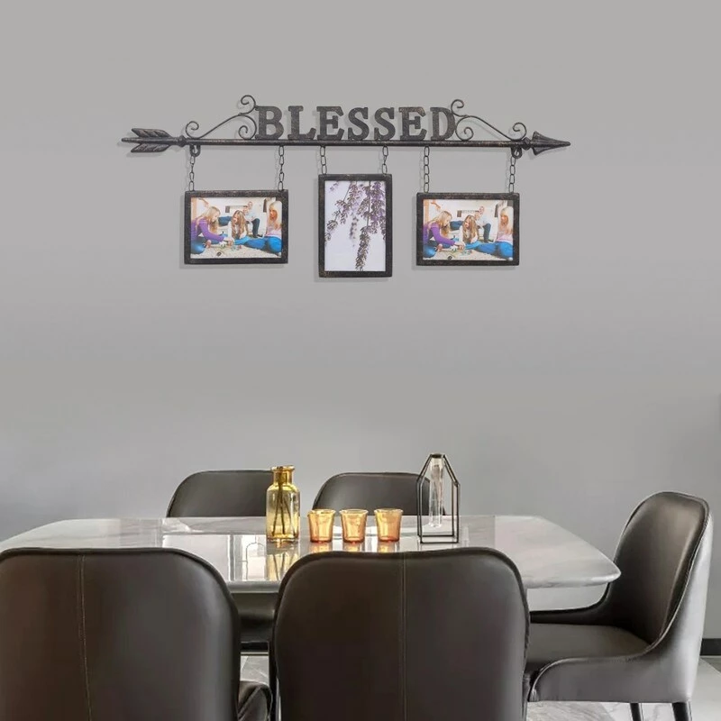 Discount 👏 ADECO Blessed Anchor Picture Photo Frame Wall Hanging Collage Decor ❤️ 12 Discount 👏 ADECO Blessed Anchor Picture Photo Frame Wall Hanging Collage Decor ❤️ - Image 10