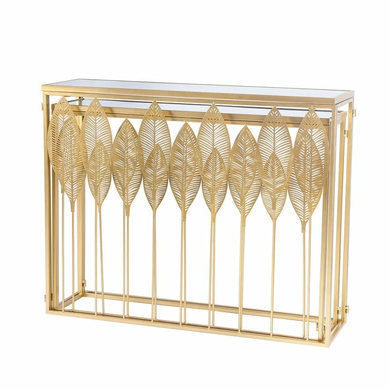 Cheap ๐ฅฐ ADECO End Table Set Of 2 Gold Leaves Accent Coffee Nightstands Stool ๐ฅฐ 13 Cheap ๐ฅฐ ADECO End Table Set Of 2 Gold Leaves Accent Coffee Nightstands Stool ๐ฅฐ - Image 11
