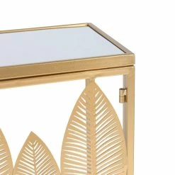 Cheap ๐ฅฐ ADECO End Table Set Of 2 Gold Leaves Accent Coffee Nightstands Stool ๐ฅฐ 31 Cheap ๐ฅฐ ADECO End Table Set Of 2 Gold Leaves Accent Coffee Nightstands Stool ๐ฅฐ -Adeco Shop ADECO End Table Set of 2 Gold Leaves Accent Coffee Nightstands Stool 14
