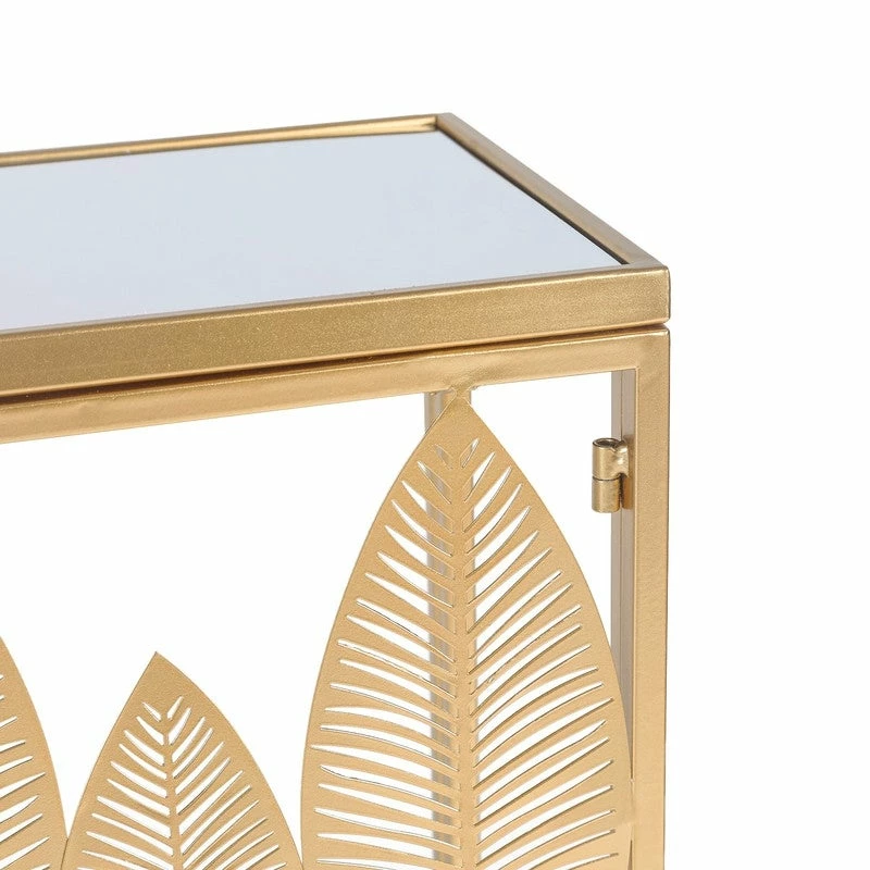 Cheap ๐ฅฐ ADECO End Table Set Of 2 Gold Leaves Accent Coffee Nightstands Stool ๐ฅฐ 17 Cheap ๐ฅฐ ADECO End Table Set Of 2 Gold Leaves Accent Coffee Nightstands Stool ๐ฅฐ - Image 15