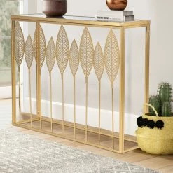 Cheap ๐ฅฐ ADECO End Table Set Of 2 Gold Leaves Accent Coffee Nightstands Stool ๐ฅฐ 20 Cheap ๐ฅฐ ADECO End Table Set Of 2 Gold Leaves Accent Coffee Nightstands Stool ๐ฅฐ -Adeco Shop ADECO End Table Set of 2 Gold Leaves Accent Coffee Nightstands Stool 3