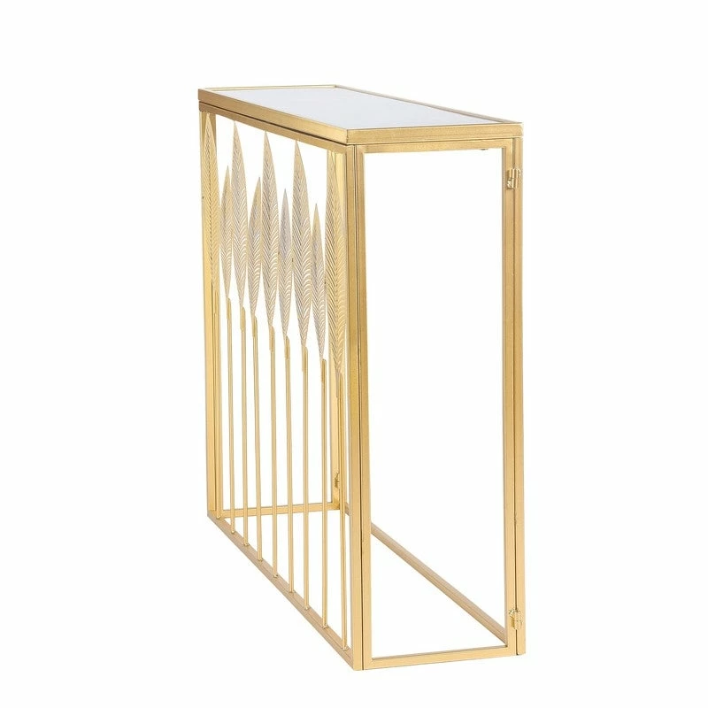 Cheap ๐ฅฐ ADECO End Table Set Of 2 Gold Leaves Accent Coffee Nightstands Stool ๐ฅฐ 12 Cheap ๐ฅฐ ADECO End Table Set Of 2 Gold Leaves Accent Coffee Nightstands Stool ๐ฅฐ - Image 10