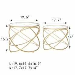 Coupon 👍 ADECO Metal End Table Side Nightstand Accent Coffee Stools Set Of 2 ⌛ 15 Coupon 👍 ADECO Metal End Table Side Nightstand Accent Coffee Stools Set Of 2 ⌛ -Adeco Shop ADECO Metal End Table Side Nightstand Accent Coffee Stools Set of 2 2