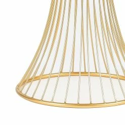 Outlet ✨ Adeco Metal End Table Drum Side Table Nightstand Accent Coffee Table 😍 -Adeco Shop ADECO Metal End Table Slim Waist Side Nightstand Accent Coffee Table 5