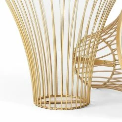 Outlet ✨ Adeco Metal End Table Drum Side Table Nightstand Accent Coffee Table 😍 -Adeco Shop ADECO Metal End Table Slim Waist Side Nightstand Accent Coffee Table 6