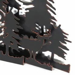 Best deal ✨ ADECO Metal Wall Décor Black Art Panel Sculptures For Indoor Outdoor 🔥 -Adeco Shop ADECO Metal Wall DC3A9cor Black Art Panel Sculptures for Indoor Outdoor 7