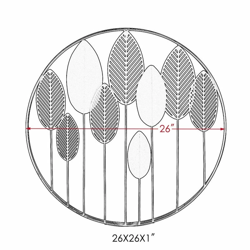 Best Sale π ADECO Tree Of Life Leaves Metal Wall DΓ©cor Hanging Art Home Sculpture βοΈ 6 Best Sale π ADECO Tree Of Life Leaves Metal Wall DΓ©cor Hanging Art Home Sculpture βοΈ - Image 4