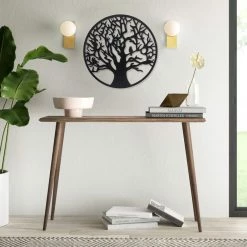 Coupon 😍 ADECO Tree Of Life Metal Wall Hanging Modern Art Sculpture Home Decor 🌟 -Adeco Shop ADECO Tree of Life Metal Wall Hanging Modern Art Sculpture Home Decor 2