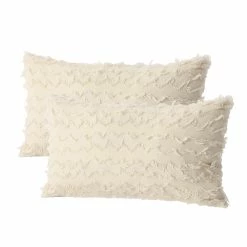 Hot Sale 😍 Adeco Set Of 2 12"x 20" Throw Pillow Covers ✨ -Adeco Shop Adeco 1222x 2022 Throw Pillow Covers Set of 2 2