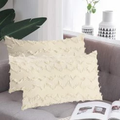 Hot Sale ๐ Adeco Set Of 2 12"x 20" Throw Pillow Covers โจ