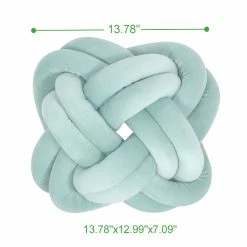 Coupon โญ Adeco 13.7" Modern Velvet Knot Ball Throw Pillow Blue ๐ฅ 20 Coupon โญ Adeco 13.7" Modern Velvet Knot Ball Throw Pillow Blue ๐ฅ -Adeco Shop Adeco 13.722 Modern Velvet Knot Ball Throw Pillow 6