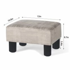Buy ๐ Adeco 15" Ottoman Footstool ๐คฉ 10 Buy ๐ Adeco 15" Ottoman Footstool ๐คฉ -Adeco Shop Adeco 1522 Ottoman Footstool 2