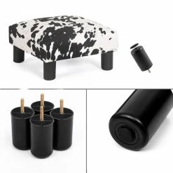 Top 10 🛒 Adeco 15'' Small Ottoman Upholstered Foot Rest Gray 😉 -Adeco Shop Adeco 1522 Upholstered Footstools and Ottomans Small Foot Rest 13