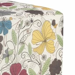 Buy 🌟 Adeco 16.3'' Cube Ottoman Foot Rest Stool ❤️ -Adeco Shop Adeco 16.32727 Cube Ottoman Foot Rest Stool 11