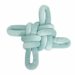 Outlet 😀 Adeco 19.3" Knot Pillow Cushion Blue 🤩 25 Outlet 😀 Adeco 19.3" Knot Pillow Cushion Blue 🤩 -Adeco Shop Adeco 19.322 Knot Pillow Cushion 10