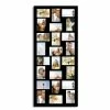 Promo 🔥 Adeco Decorative Black Wood Wall Hanging Picture Photo Frame With 24 4x6-inch Openings 😍