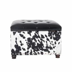 Cheap 🛒 Adeco 24'' Rectangular Upholstered Storage Ottoman Fabric Foot Stool Lake Blue 🛒 -Adeco Shop Adeco 242727 Rectangular Upholstered Storage Ottoman Fabric Foot stool 3