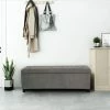 Coupon ✔️ Adeco 46" Tufted Lift-top Storage Ottoman Bench 🧨 -Adeco Shop Adeco 4622 Tufted Lift top Storage Ottoman Bench