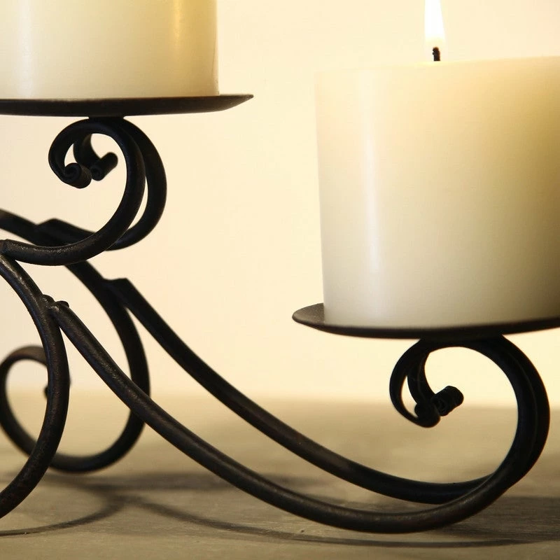 Best Pirce ๐ Adeco 5-pillar Iron Table Top Candle Holder - 24.4"x 4.5"x 6.5" โ๏ธ 13 Best Pirce ๐ Adeco 5-pillar Iron Table Top Candle Holder - 24.4"x 4.5"x 6.5" โ๏ธ - Image 11