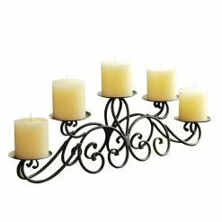 Best Pirce ๐ Adeco 5-pillar Iron Table Top Candle Holder - 24.4"x 4.5"x 6.5" โ๏ธ 26 Best Pirce ๐ Adeco 5-pillar Iron Table Top Candle Holder - 24.4"x 4.5"x 6.5" โ๏ธ -Adeco Shop Adeco 5 pillar Iron Table Top Candle Holder 11