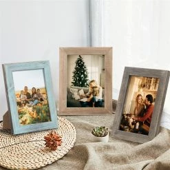 Deals ❤️ Adeco Set Of 3 5x7 Wooden Photo Frames 🎁