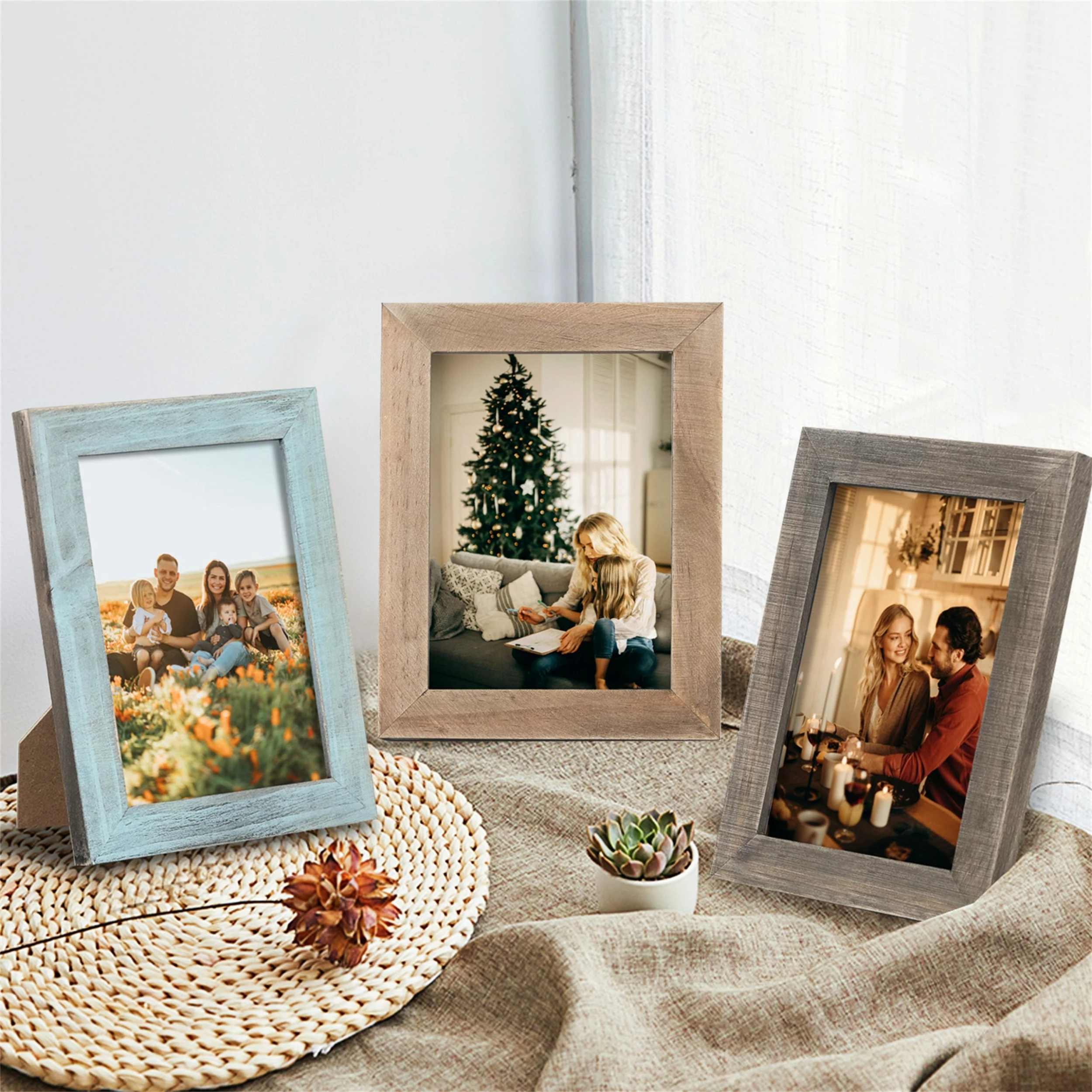 Deals โค๏ธ Adeco Set Of 3 5x7 Wooden Photo Frames ๐ 3 Deals โค๏ธ Adeco Set Of 3 5x7 Wooden Photo Frames ๐
