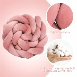 Deals โ๏ธ Adeco 78.7" Cushion Soft Knot Pillow Decor For Bedroom Pink ๐ฅ 28 Deals โ๏ธ Adeco 78.7" Cushion Soft Knot Pillow Decor For Bedroom Pink ๐ฅ -Adeco Shop Adeco 78.722 Cushion Soft Knot Pillow Decor For Bedroom 11