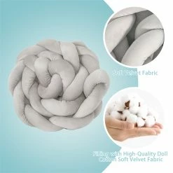 Deals โ๏ธ Adeco 78.7" Cushion Soft Knot Pillow Decor For Bedroom Pink ๐ฅ 30 Deals โ๏ธ Adeco 78.7" Cushion Soft Knot Pillow Decor For Bedroom Pink ๐ฅ -Adeco Shop Adeco 78.722 Cushion Soft Knot Pillow Decor For Bedroom 13