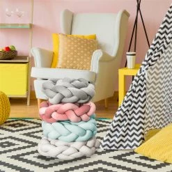 Deals โ๏ธ Adeco 78.7" Cushion Soft Knot Pillow Decor For Bedroom Pink ๐ฅ 19 Deals โ๏ธ Adeco 78.7" Cushion Soft Knot Pillow Decor For Bedroom Pink ๐ฅ -Adeco Shop Adeco 78.722 Cushion Soft Knot Pillow Decor For Bedroom 2