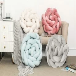 Deals โ๏ธ Adeco 78.7" Cushion Soft Knot Pillow Decor For Bedroom Pink ๐ฅ 21 Deals โ๏ธ Adeco 78.7" Cushion Soft Knot Pillow Decor For Bedroom Pink ๐ฅ -Adeco Shop Adeco 78.722 Cushion Soft Knot Pillow Decor For Bedroom 4