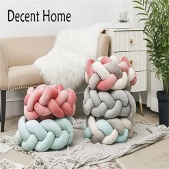 Deals โ๏ธ Adeco 78.7" Cushion Soft Knot Pillow Decor For Bedroom Pink ๐ฅ 22 Deals โ๏ธ Adeco 78.7" Cushion Soft Knot Pillow Decor For Bedroom Pink ๐ฅ -Adeco Shop Adeco 78.722 Cushion Soft Knot Pillow Decor For Bedroom 5