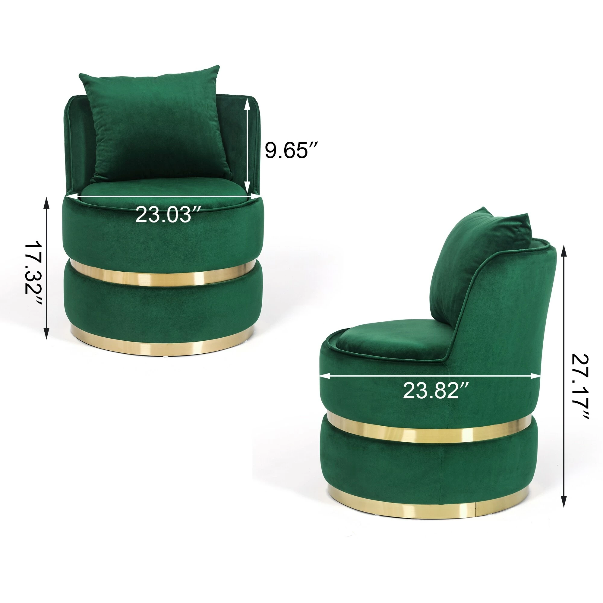 Hot Sale 🔔 Adeco Accent Chair With Storage Living Room Chair With Cushion - 23.82"L X 23.03"W X 27.17"H Grey ✨ 10 Hot Sale 🔔 Adeco Accent Chair With Storage Living Room Chair With Cushion - 23.82"L X 23.03"W X 27.17"H Grey ✨ - Image 8