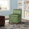 Wholesale ✔️ Adeco Accent Chair With Storage Living Room Chair With Removable Lid - 21.65”L X 18.11”W X 26.77”H Green 🔥 -Adeco Shop Adeco Accent Chair with Storage Living Room Chair with Removable Lid
