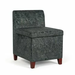 Wholesale ✔️ Adeco Accent Chair With Storage Living Room Chair With Removable Lid - 21.65”L X 18.11”W X 26.77”H Green 🔥 -Adeco Shop Adeco Accent Chair with Storage Living Room Chair with Removable Lid 5