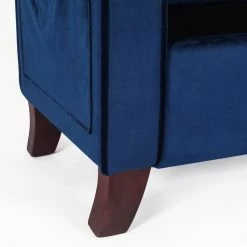Buy 🥰 Adeco Velvet Armed Storage Ottoman Bench Footrest Stool With Two Pillows ⭐ 20 Buy 🥰 Adeco Velvet Armed Storage Ottoman Bench Footrest Stool With Two Pillows ⭐ -Adeco Shop Adeco Armed Storage Ottoman Bench Footrest Stool with Two Pillows 8