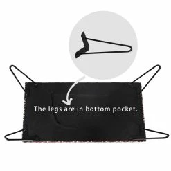 Outlet ✨ Adeco Bench Ottoman Fabric Rectangular Footrest Upholstered Bedroom Grey 😀 -Adeco Shop Adeco Bench Ottoman Fabric Rectangular Footrest Upholstered Bedroom 6