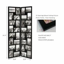 Buy โญ Adeco Black Folding Collage Picture Frame ๐ 20 Buy โญ Adeco Black Folding Collage Picture Frame ๐ -Adeco Shop Adeco Black Folding Collage Picture Frame 6