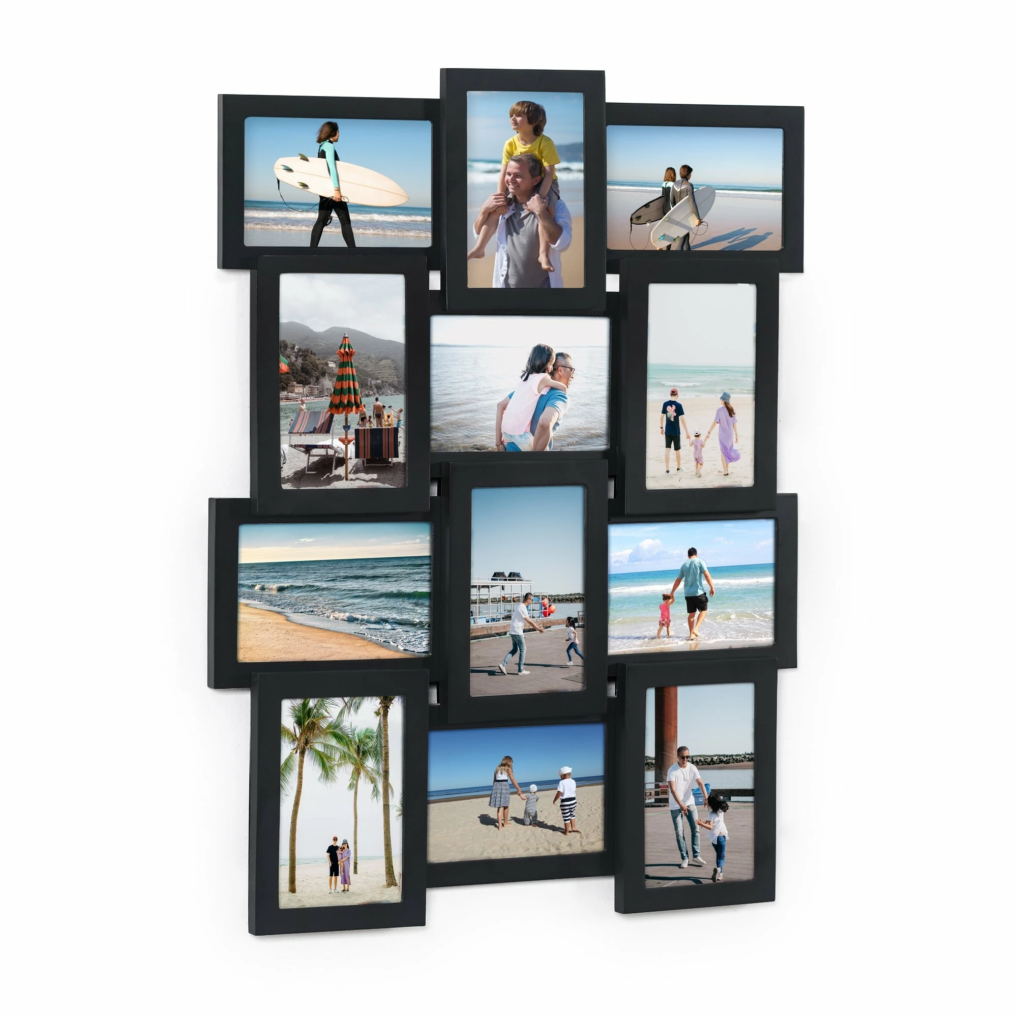 Hot Sale 😍 Adeco Black Wood 12-opening Collage Photo Frame 💯 4 Hot Sale 😍 Adeco Black Wood 12-opening Collage Photo Frame 💯 - Image 2