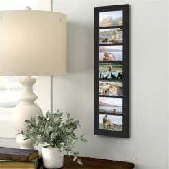 Top 10 🎉 Adeco Black Wood Hanging Divided 4 X 6-inch Photo Frame With 7 Openings 🧨 -Adeco Shop Adeco Black Wood Hanging Divided 4 x 6 inch Photo Frame with 7 Openings 3