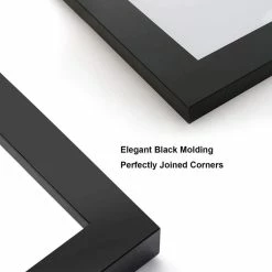 Discount 💯 Adeco Black Wood Hanging Picture Frame W/ 5 Openings 🔥 -Adeco Shop Adeco Black Wood Hanging Picture Frame with 5 Openings 4